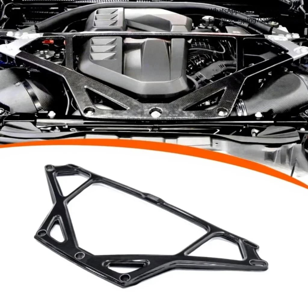 Dry Carbon Fiber Strut Engine Brace Absolute Performance Upgrade Auto Body Parts for BMW M2 M3 M4