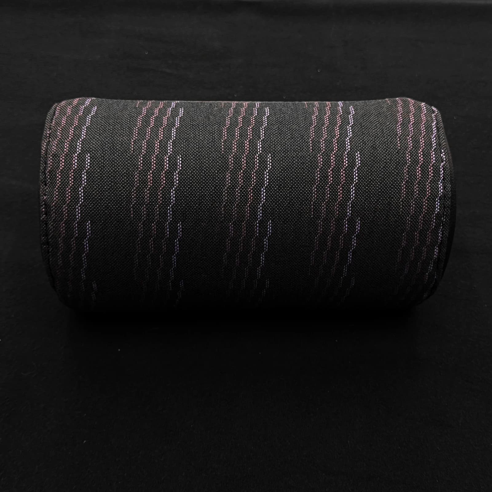LS AUTO M Tech Fabric Car Neck Headrest Pillow Car Seat Supports Headrest for BMW Tartan Fabric Memory Foam Headrest Cojines