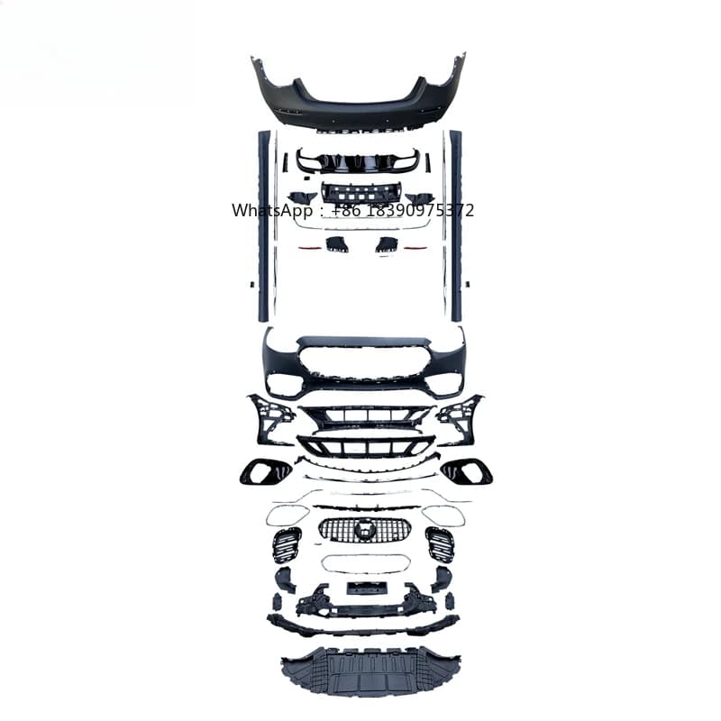 2021-2023  S Class W223 Upgrade S-63 A-AM Bodykit New CLY Front Rear Bumper Grille Side Skirts High Quality Factory