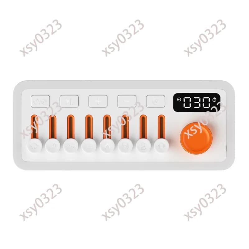 DIY smart sleep aid speaker RGB color night light small jelly bluetooth speaker night listening