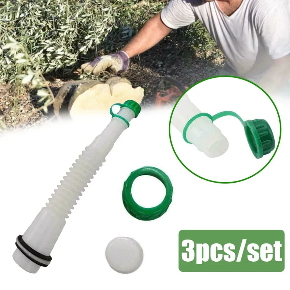 1Set ABS Lawnmowers Refuel Convenient Gas Can For Plastic Vent Tools 1.5L Household Replacement Accessories Model Spout Nozzle