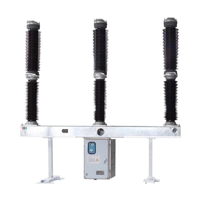LW36-40.5/126 outdoor high voltage sulfur hexafluoride circuit breaker 110KV porcelain column switch
