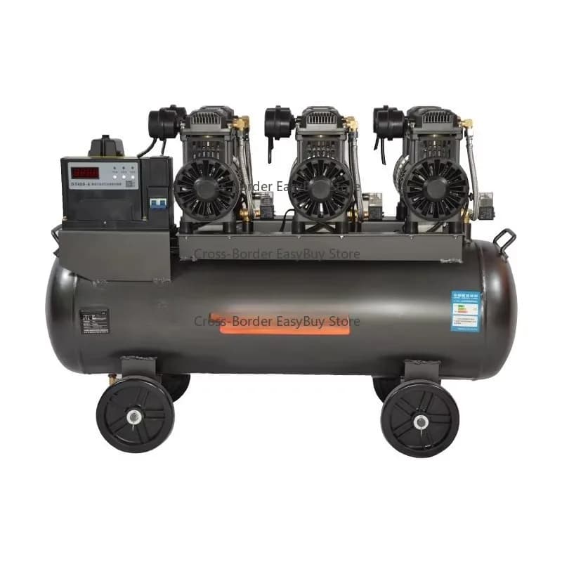 Wholesaler Top Rank Cheap 90L Tank Promotion  Direct Driven Tire Changer 2.55KW Motor Power Oil Free Air Compressor