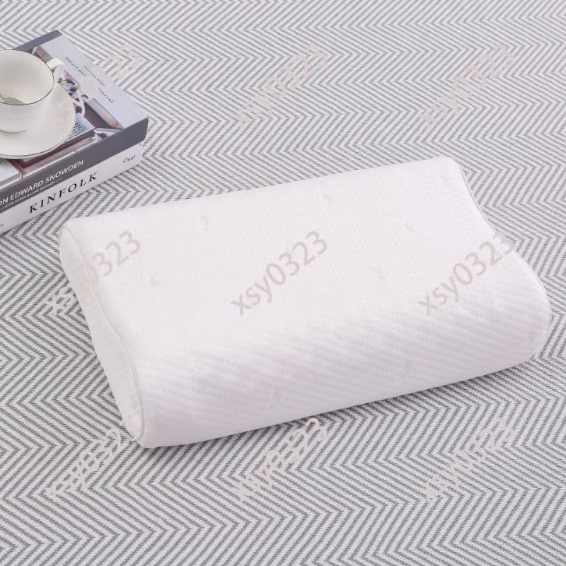 Natural Latex Pillow Ergonomic Cervical Support Pillow Height Adjustable Massage Neck Pillow