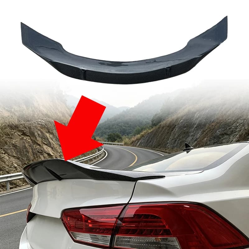 Rear Trunk Spoiler Wing For Kia K3 2016 2020 Kia K4 Car Exterior Body Kit Modification Auto Rear Lip Spoiler Accessories Automob
