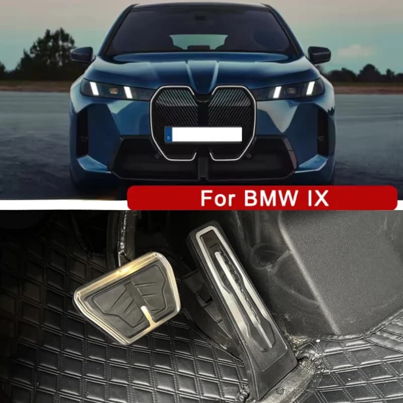 Pedals For BMW IX 2023 2022 2024 2025 2026 I20 Car Acceleration Brake Pedal Cover Sports Style Trim Accessories