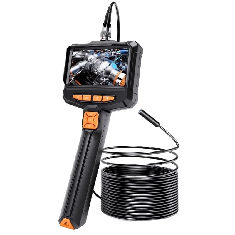Handheld convenient high definition with screen 4.3 inch industrial endoscope high definition camera pipe car maintenance tool