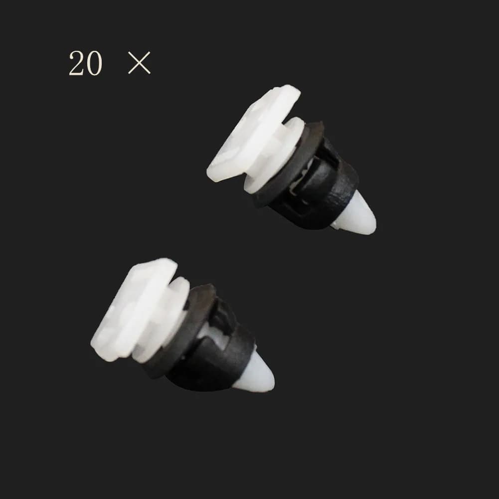 20PCS/lot COVER TRIM CLIPS GROMMETS SCUFF KICK 191853577A Door Moulding Clips & Grommet for VW Golf Jetta MK2 Corrado