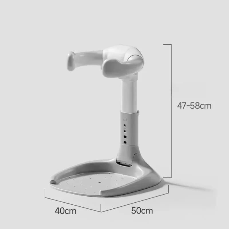 Safe Adjustable Baby Hug Bath Tower, Suitable for Standing Toddler Shower Rack