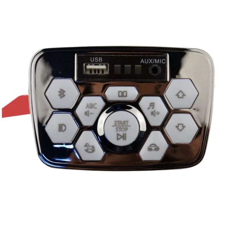 BY-V03 children's electric car bluetooth central control panel music player line main board stroller accessories