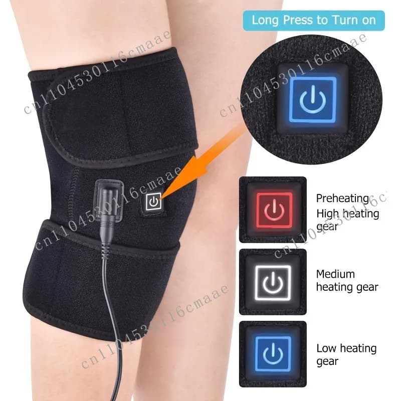 Manufacturer Electric Heating Multi-function Warm Knee Pads Third Gear Charging Temperature Control