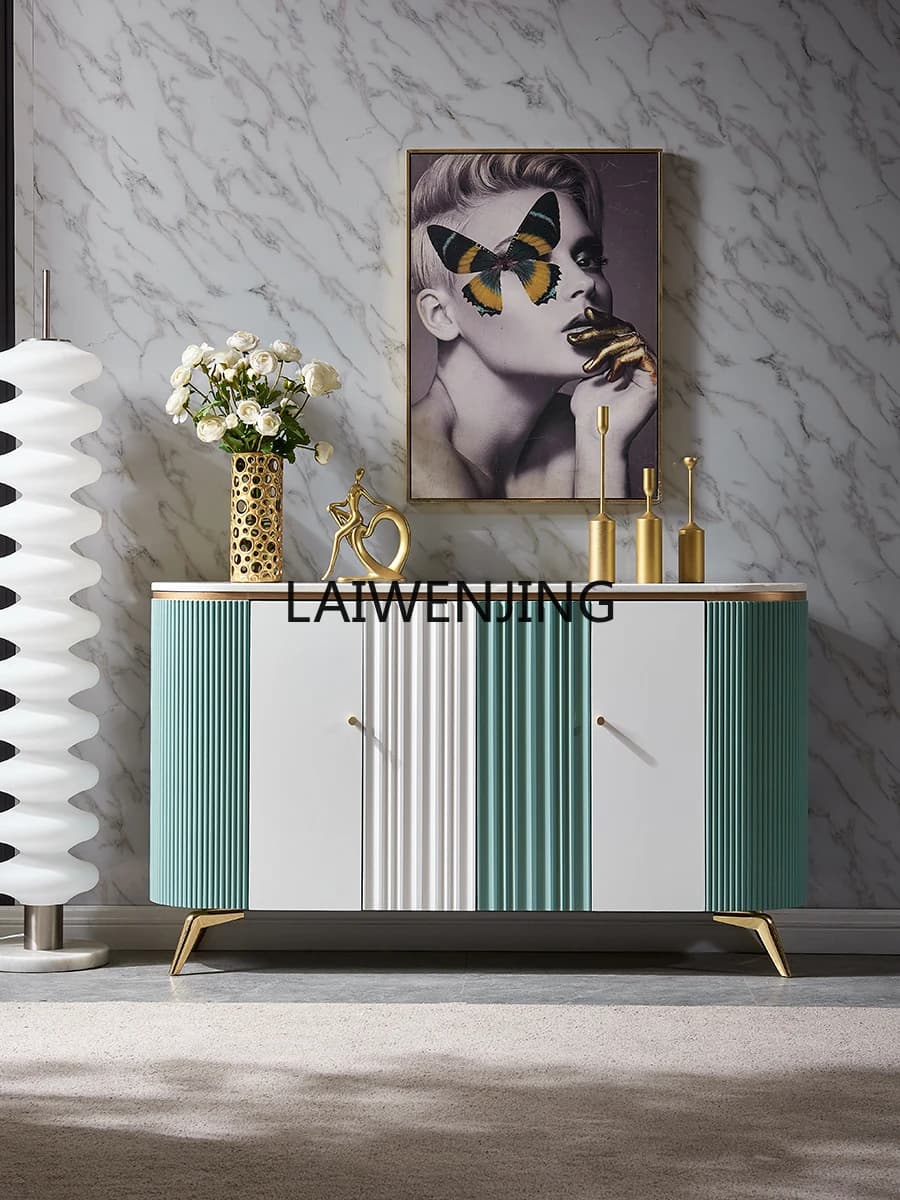 SGF marble entrance cabinet home storage decorative household dining side cabinet