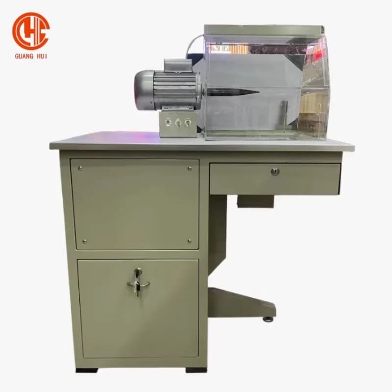 【New】1100W White Jewelry Metal Polishing Machine 220V Eight-Mouth Bag Style Rotate Unit for Tools & Equipment