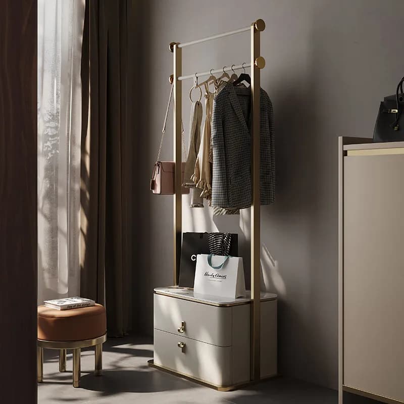 Storage Standing Coat Racks Clothes Organizer Luxury Display Modern Hotel Hanging Coat Racks Living Room Perchero Home Furniture
