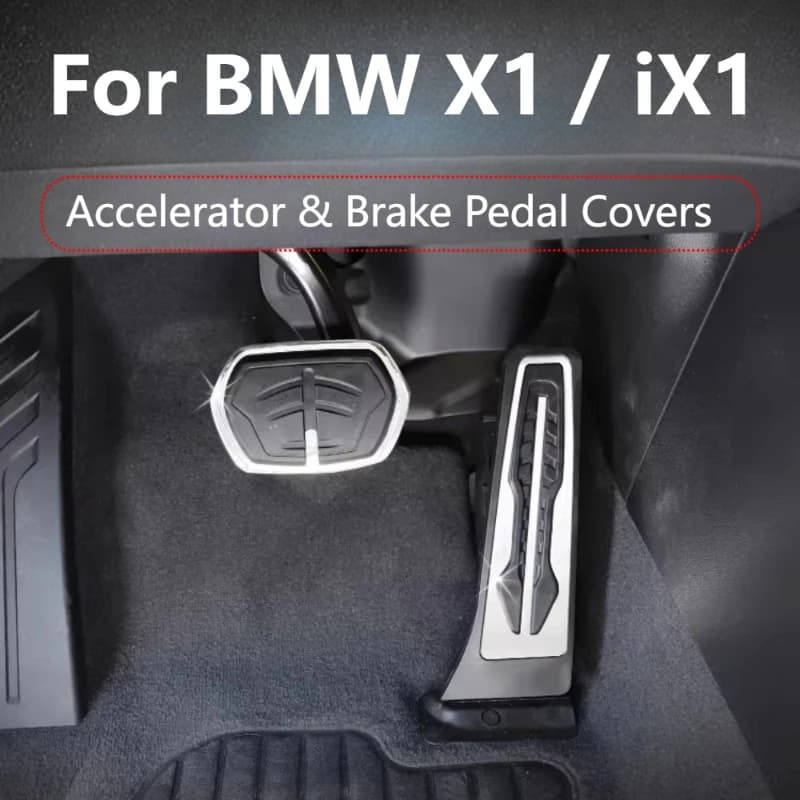 For BMW X1 iX1 U11 1Series 2Series 2016-2025 Gas Brake Foot Pedals No Drilling Interior Modification Accessories For BMW X1 X2