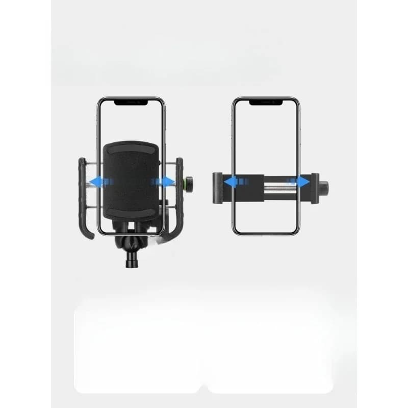 Bike riding Selfie stick Mobile phone holder Live shooting Fixed telescopic mobile phone holder
