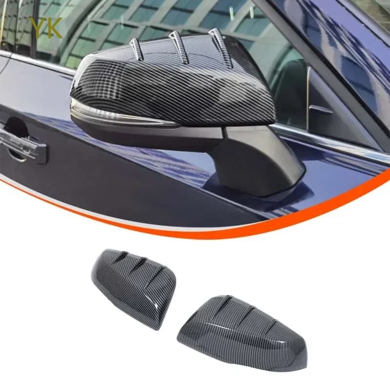 For Toyota Grand Highlander 2024-2025 ABS Carbon Fiber Car Side Rearview Mirror Cover Door Mirror Shell Trim Car Accessories