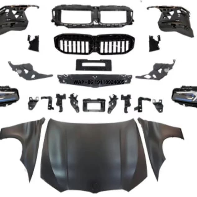 OLD to NEW 3SERIES F30 to G20 LCI BODY KIT 2011-2017 FRONT BUMPER HEAD LIGHT SIDE SKIRT FACELIFT F30 to G20 LCI CAR BUMPERS