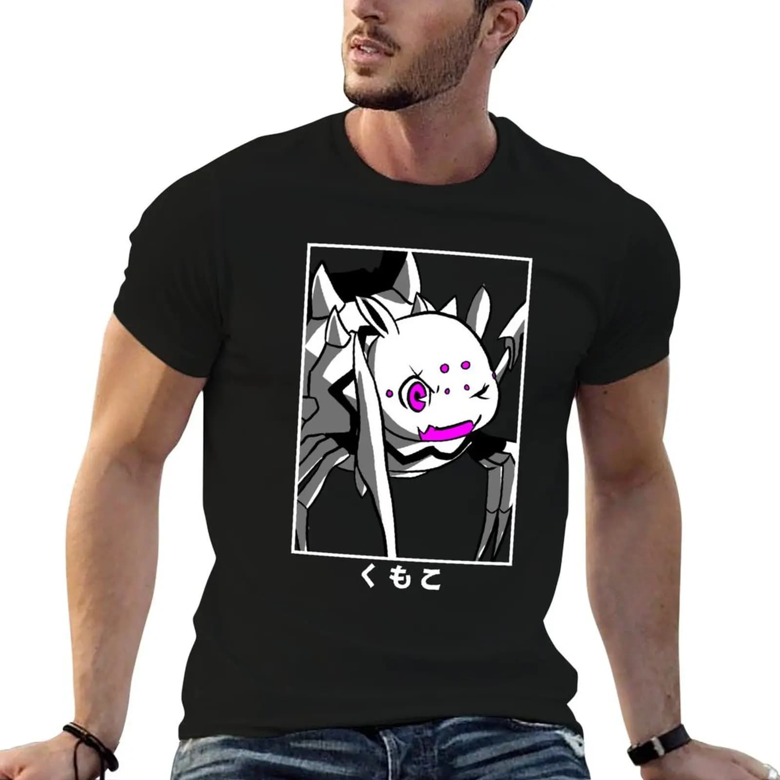 so im a spider so what T-Shirt kawaii clothes boys animal print fitted t shirts for men