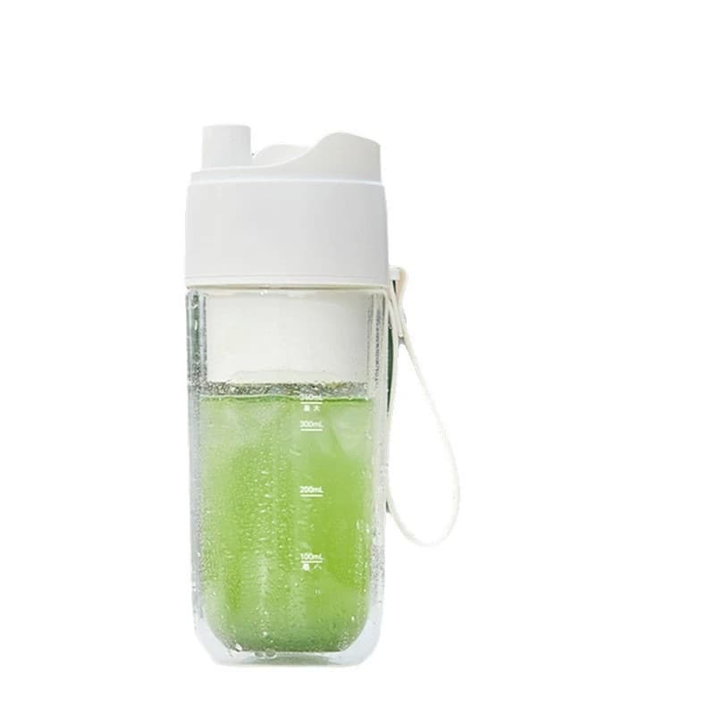 Portable double-layer cold-keeping juicer, wireless small glass juicer
