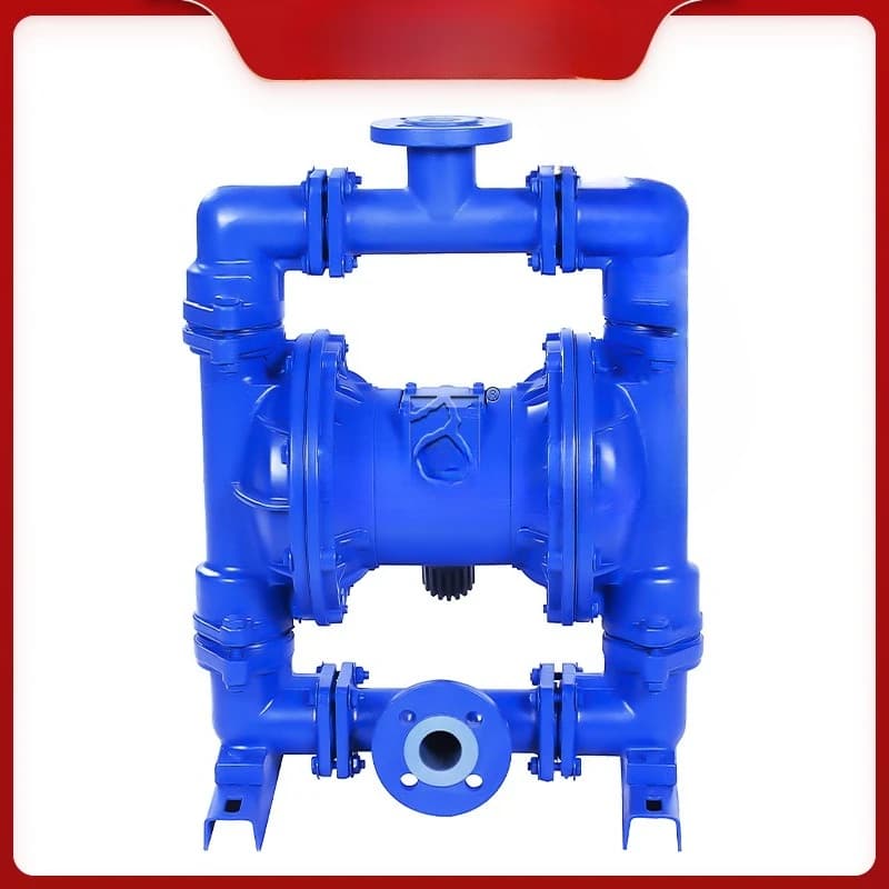 Fluorine-lined Pneumatic Diaphragm Pump, Type Pneumatic Chemical Special Acid and Alkali Pump, Fluid F46 Strong Resistance
