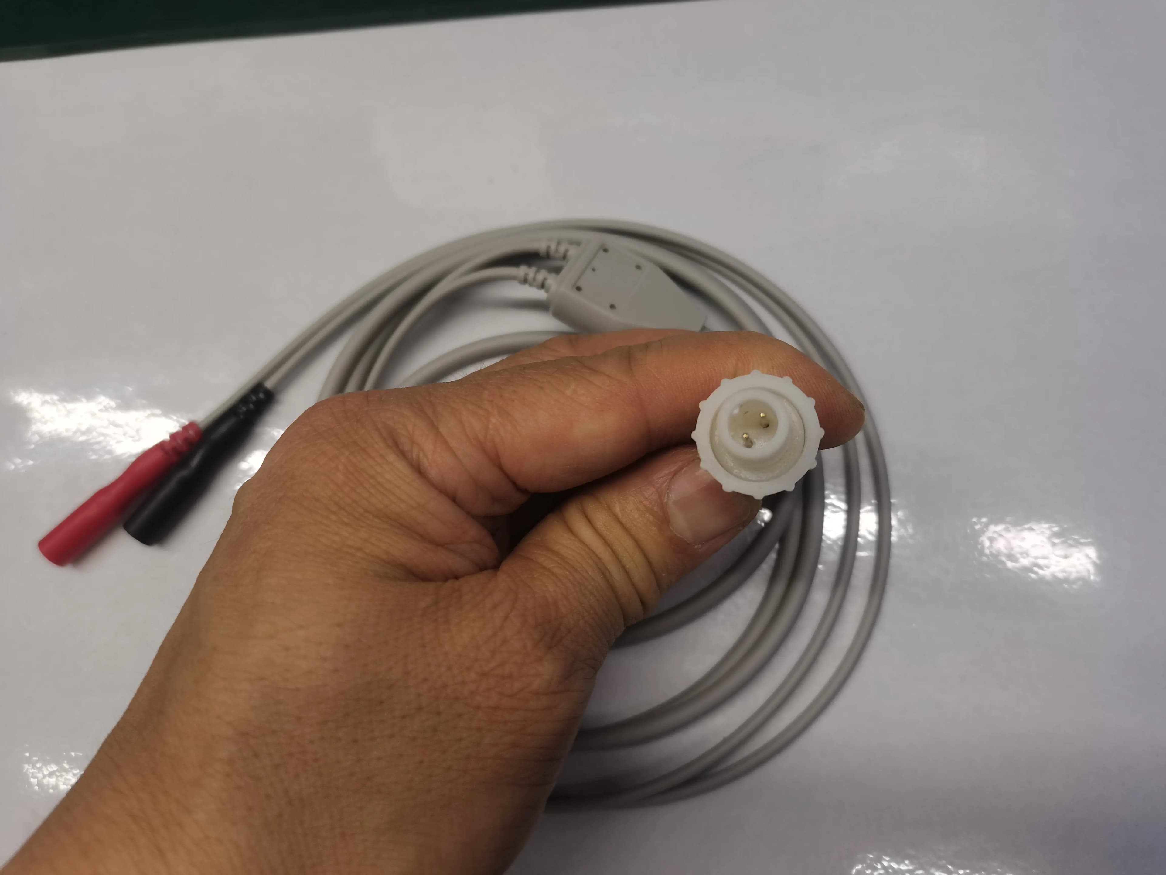 Compatible with LGT-2320/2340 Electrotherapy Output Cable 2 Cores