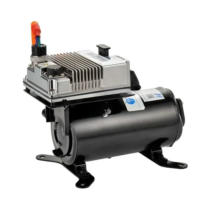 r134a dc48v 7000btu small  rotary refrigerator compressor for electric car vehicle air conditioner