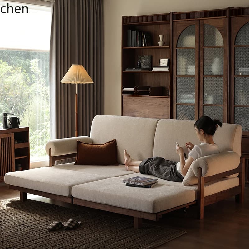 HXL folding split pull-out dual-purpose sofa bed living room multi-functional home accessories