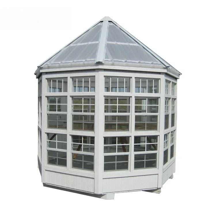 Courtyard sun room villa terrace pavilion, greenhouse garden outdoor aluminum alloy awning