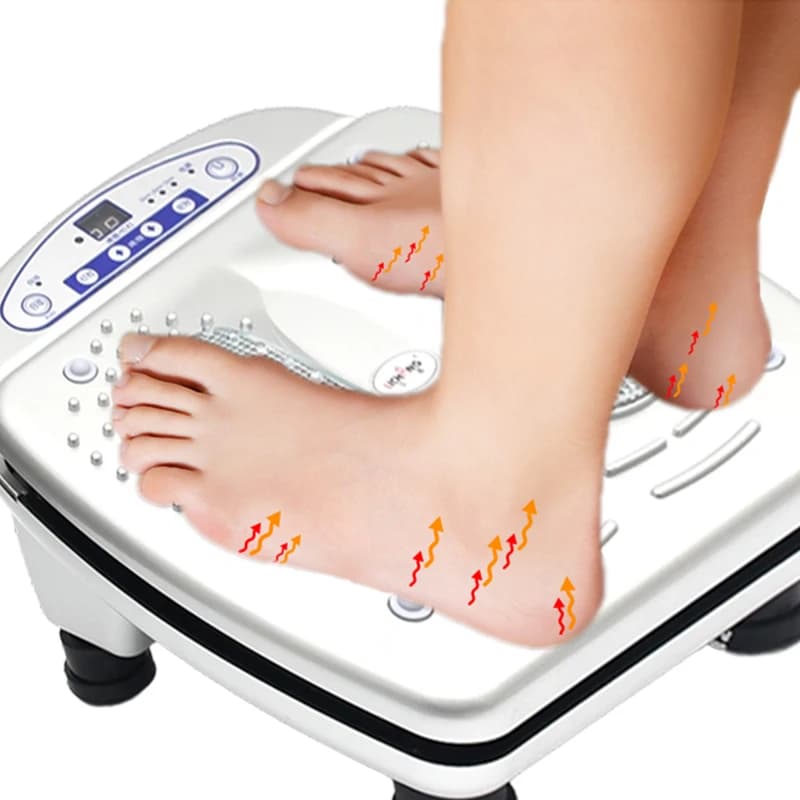 Vibrating high frequency vibrator, leg massage machine, bloods circulation foot massage