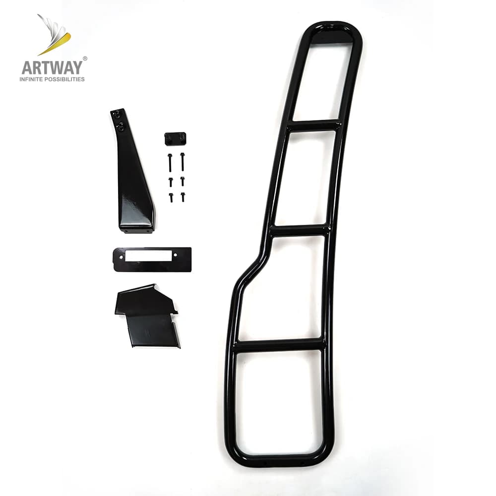 Auto Parts Aluminum Telescopic Black Side Ladder Tail Ladder For 2020-2024 Land Rover Defender Tailgate Ladder