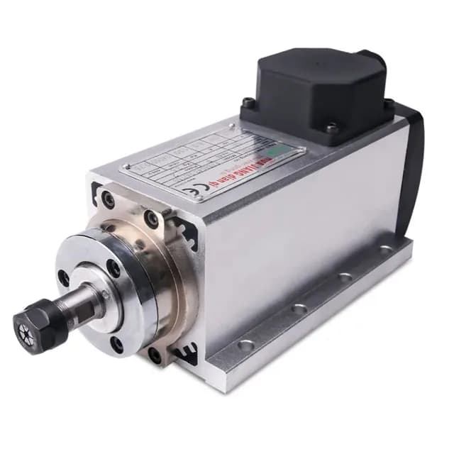 4kw ER20 Air Cooled Spindle Motor Machine Tool Spindle For CNC Engraving Machine