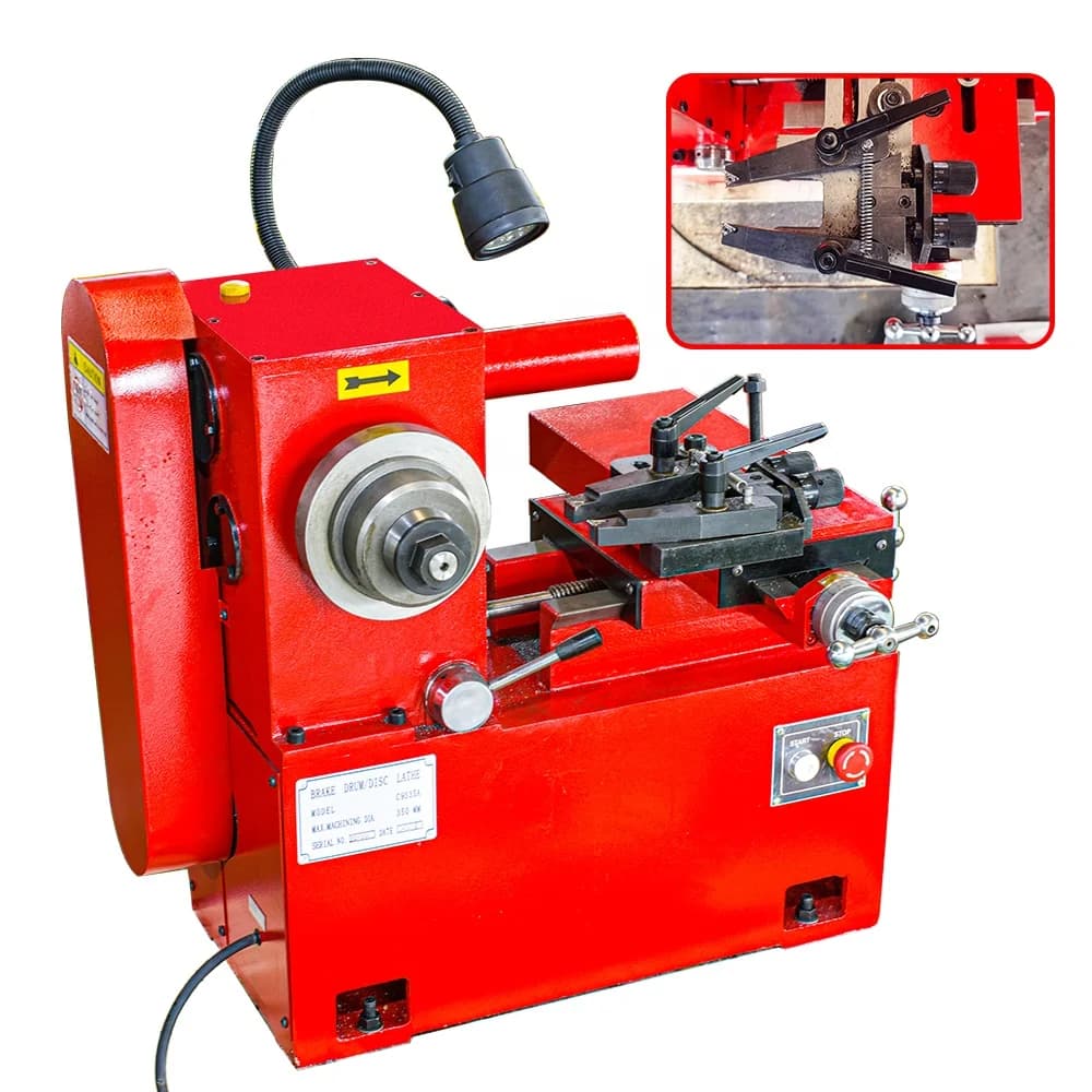 Brake Disc Resurface Machine Car Brake Drum Disc Cutting Lathe C9335A