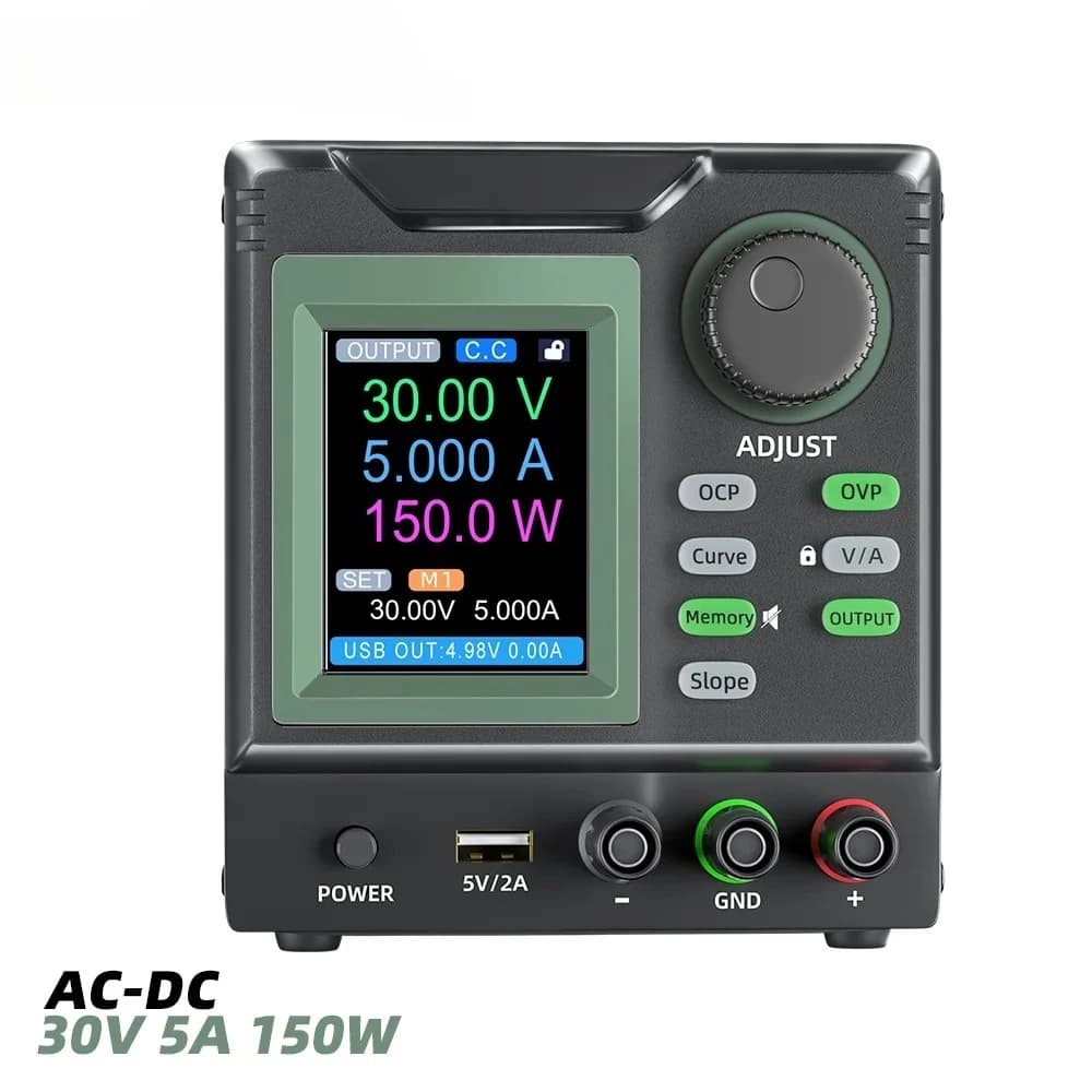 Linear DC Regulated Power Supply 30V 5A 150W High Precision Digital Display OCP OVP Protection L   Electronic Testing