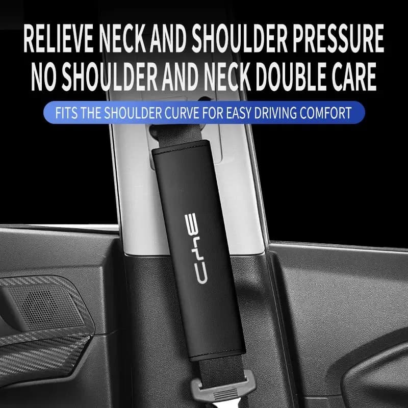 Car Safety Belt Shoulder Cover Pad For BYD Atto3 Seagull Dolphin Han Seal Tang QinPlus YuanUp SongPlus SongPro