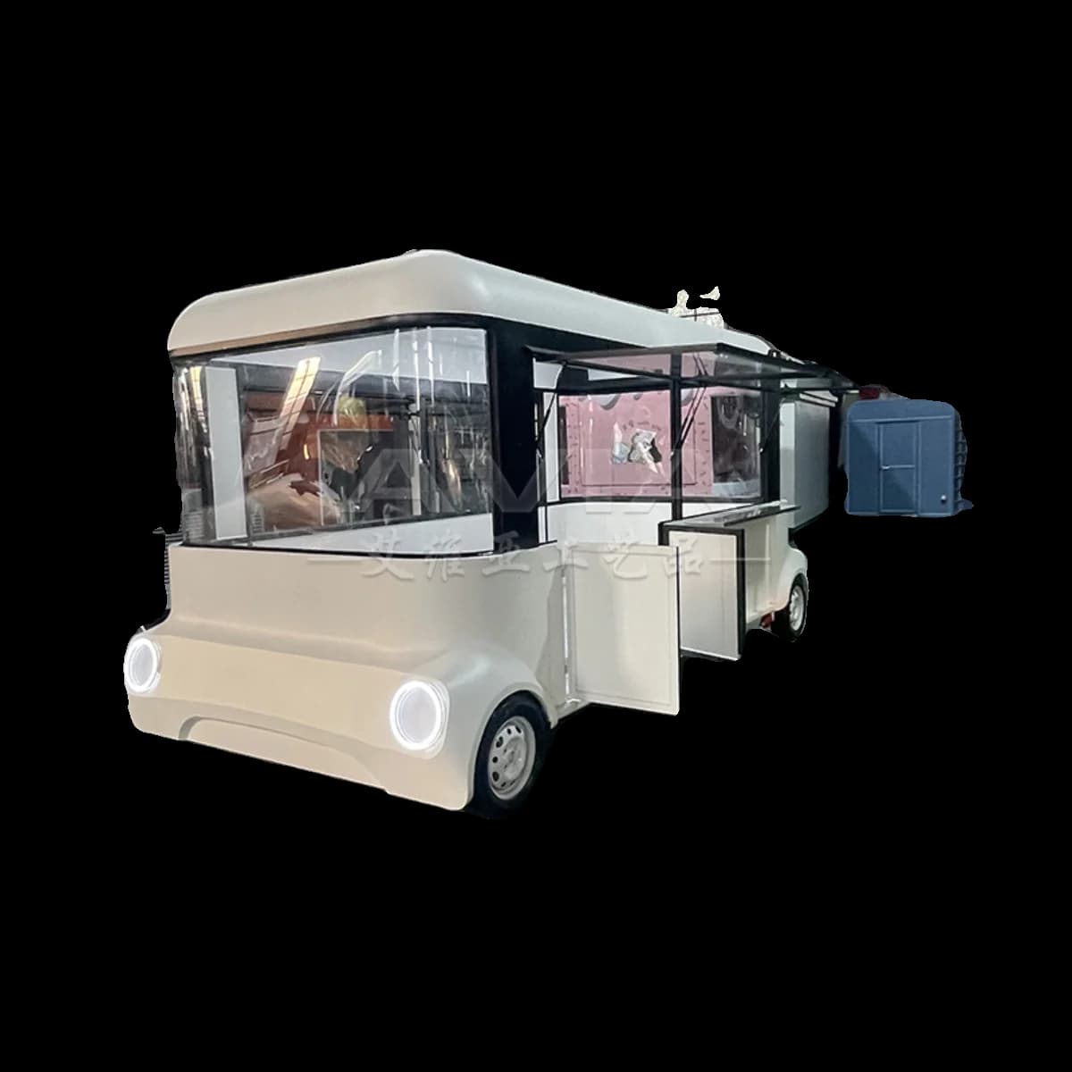 Customized multi-functional mobile dining car food stall car