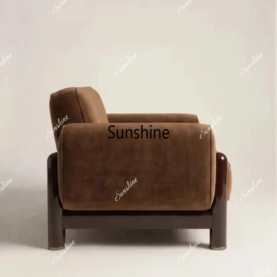 Retro single sofa chair, hotel bed and breakfast leisure chairTJ