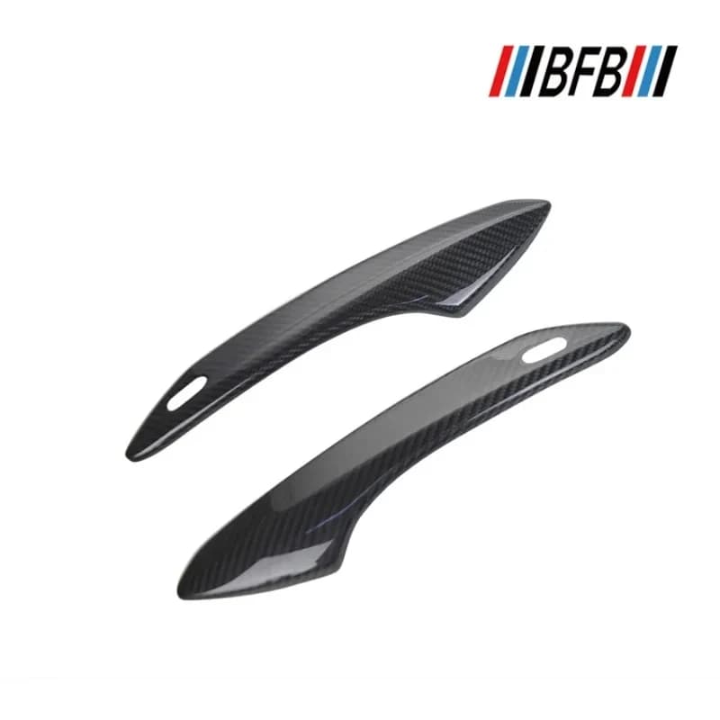 For LEXUS NX200 RX300 450h Real Dry Carbon Fiber Exterior Decoration Door Handle Stickers Modification Body Kit Accessories