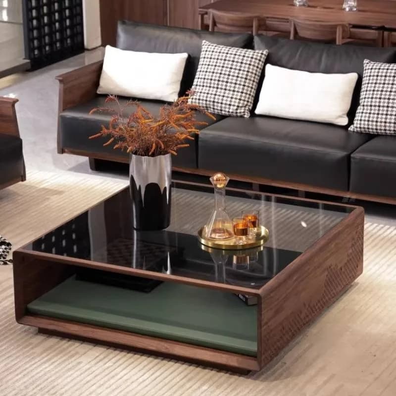 Black Arabic Coffee Tables Brown Quality Italian Living Room Coffee Tables Dining Bauhaus Designer Tavolino Da Salotto Furniture
