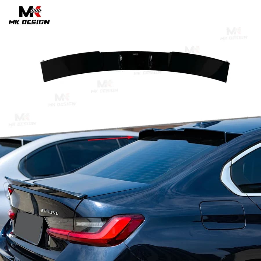 VTEN Style Rear Roof Spoiler for BMW I3 2022-IN Gloss Black Roof Spoiler Top Lip Wing Car Accessories