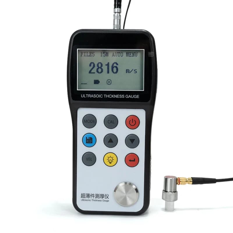 Ultrasonic Thickness Gauge High Precision, Ultra-thin Metal, Plastic Thickness Gauge