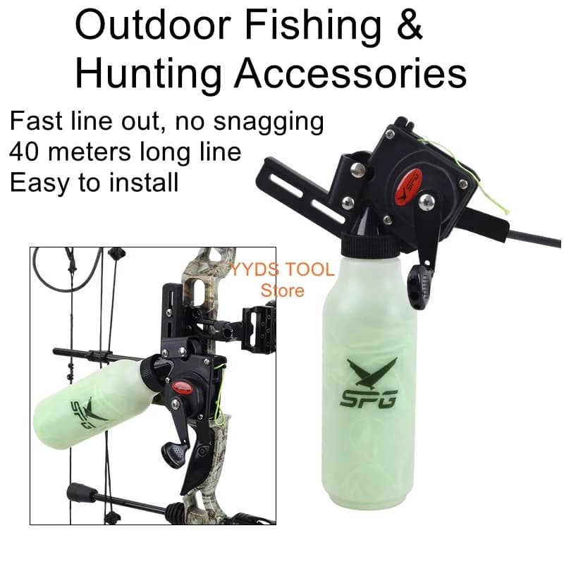 Fishing Pot Outdoor Fishing and Hunting Accessories Composite Pulley Bow and Arrow Shooting Fish 40 Meter Line Need Fish Arrow