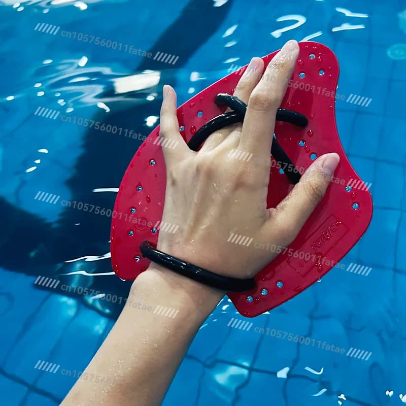 Swimmer's Webbed Paddle, Freestyle Arm Stroke Training Equipment
