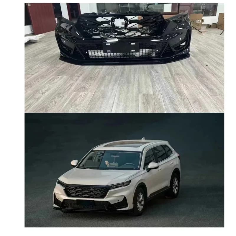 STLFCar  Body  Kits Front   Bumper Guard Upgr    Body Kits For   S CRV  2022+