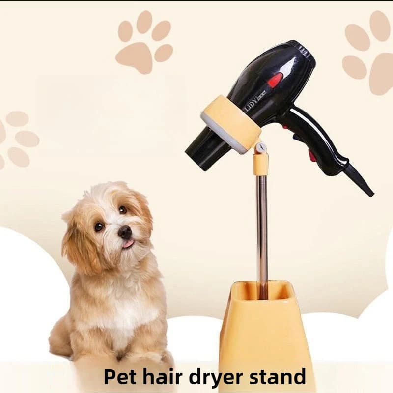 Pet Hair Dryer Stand 180 Degree Rotatable Grooming Table Trimming Hairdressing Fixed Frame Dog Bathing Blowing Drying Products
