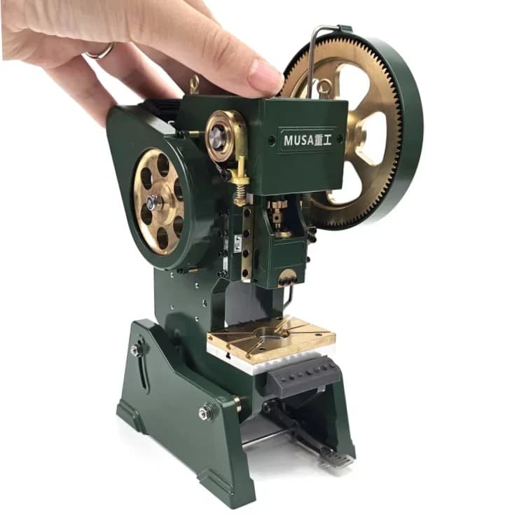 Popular Product MUSA Mini Punch, Stamping Model, Single Punch Continuous Punch Press, Hydraulic Press Model, Small Punch