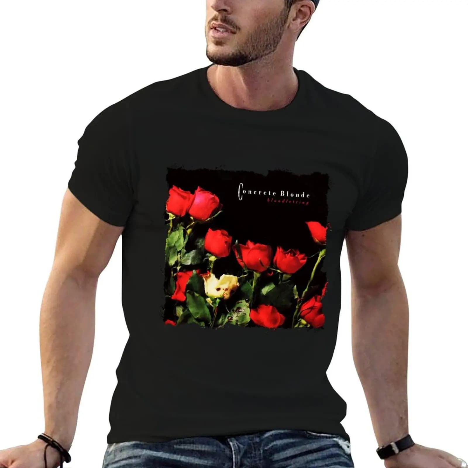 The cowboy blonde T-Shirt Aesthetic clothing luxury designer t shirts for men