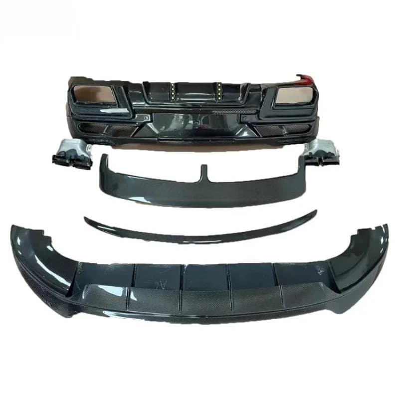Hot selling Carbon Fiber  Front Lip Rear Spoiler Body Kits for  2020