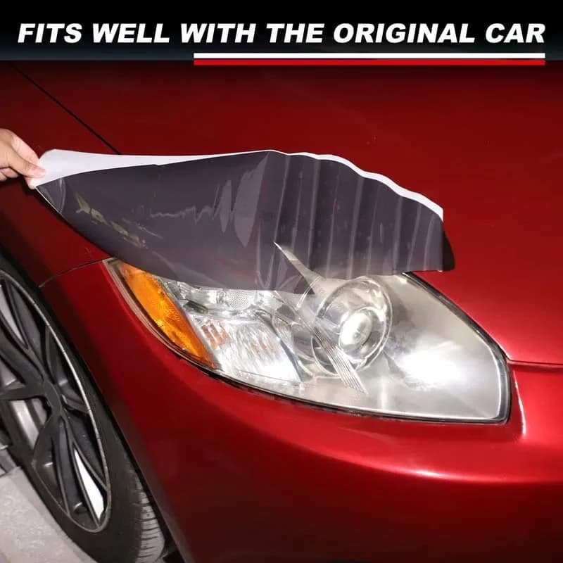 For Mitsubishi Eclipse 2006-2011 TPU Black Car Front Headlights Turn signal Decorative Film Sticker Car Accessories