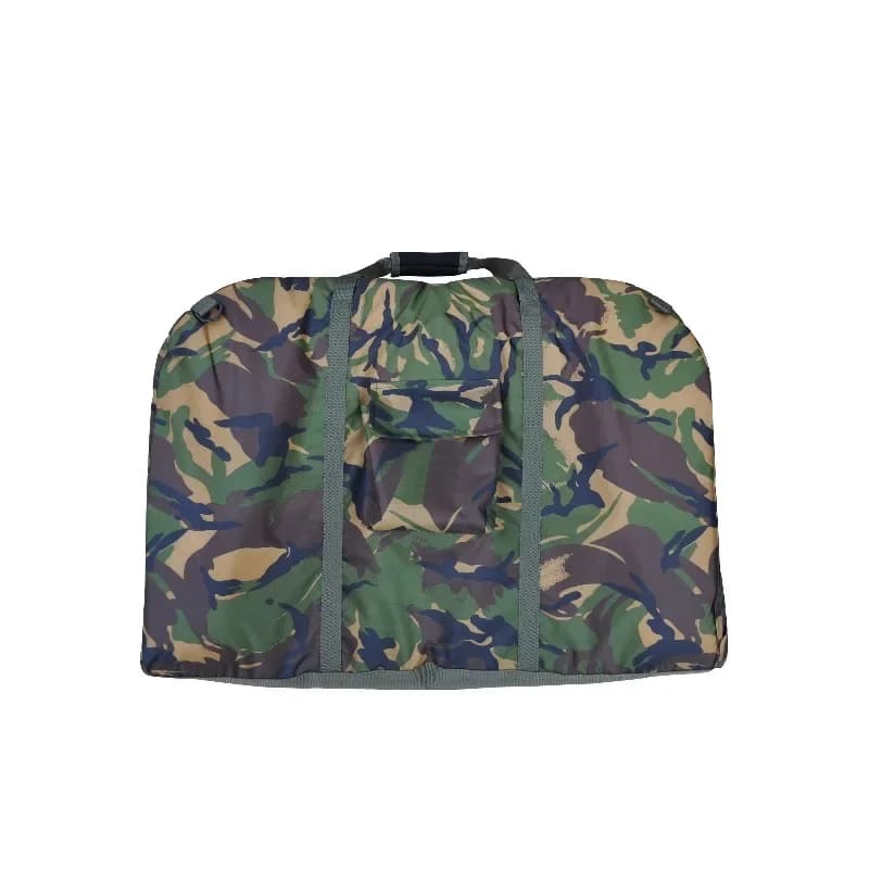 Camouflage fishnet with extra padding and waterproof polyurethane coating for maximum fish protection